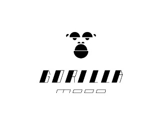 Projekt graficzny logo dla firmy online GORILLA MOOD